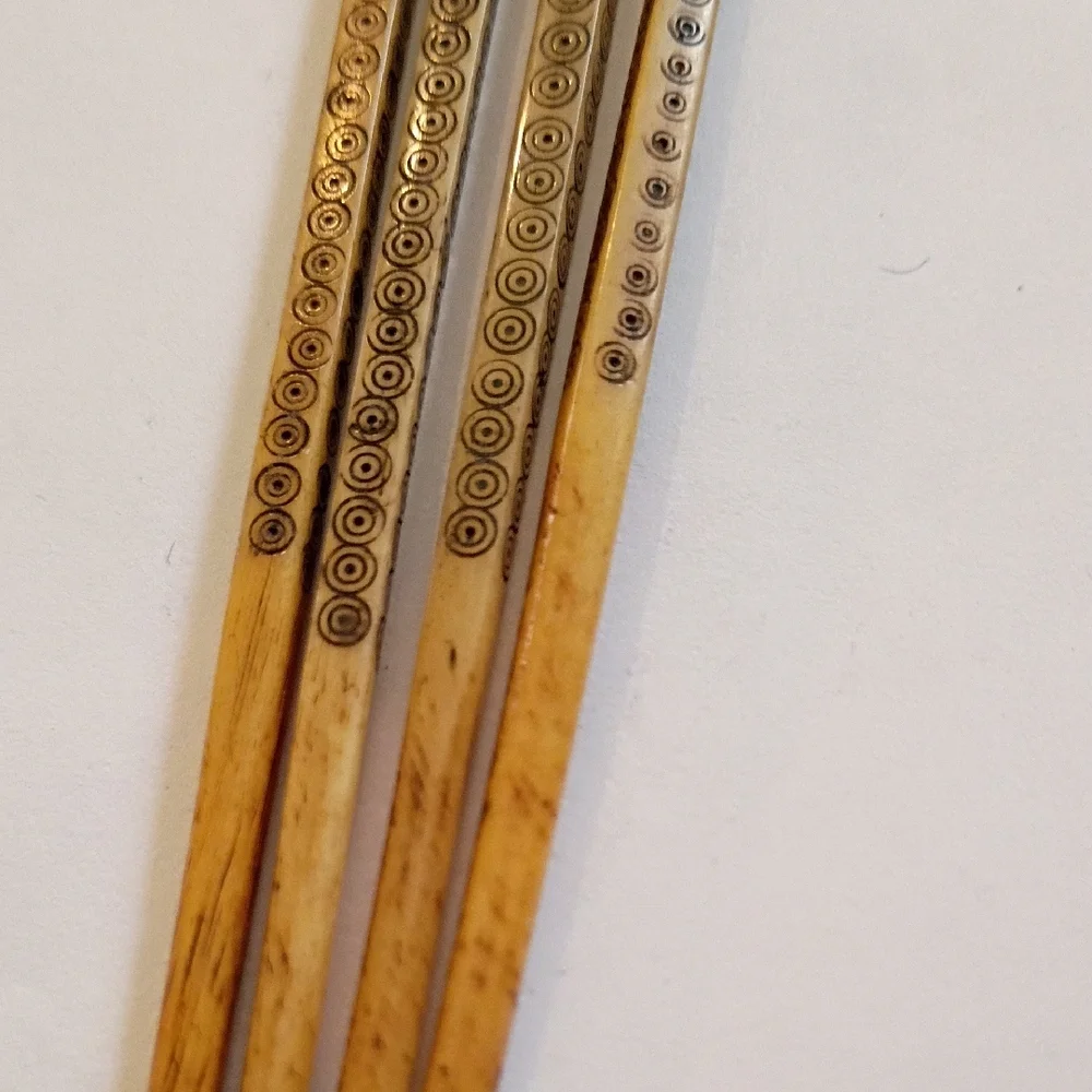 Melanie Deluca Hmong Bone Earrings - Picture 10 of 16